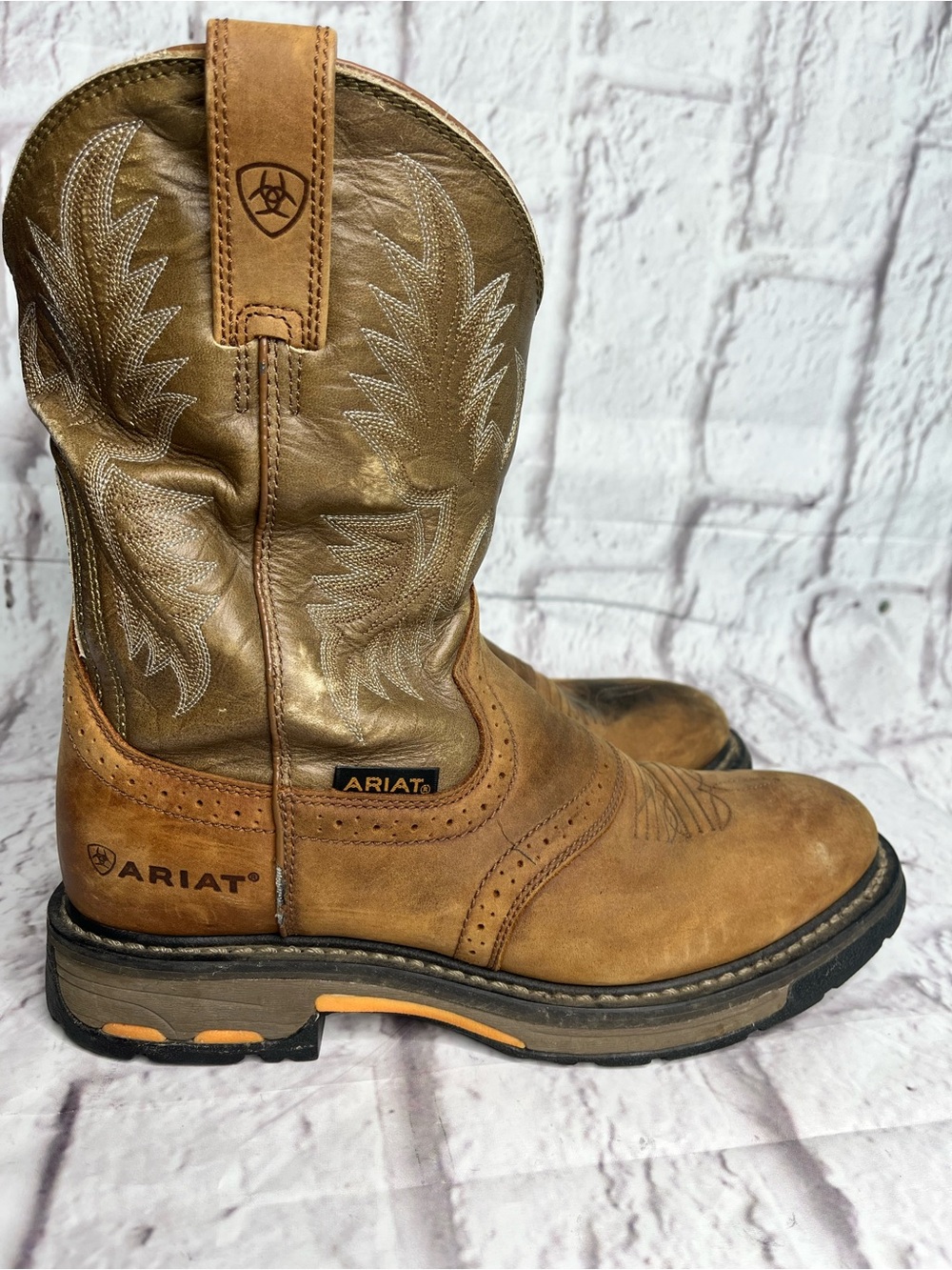 Ariat Men's WorkHog Pull-On Work Boots size 9.5D
